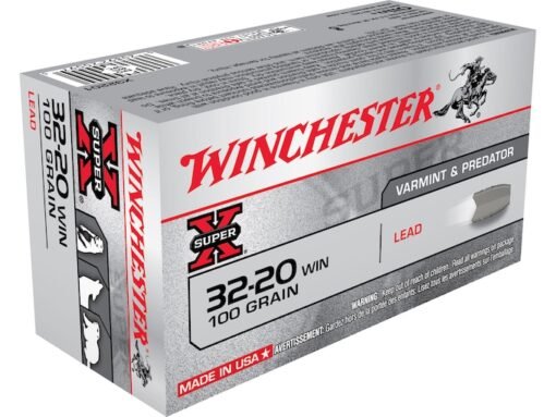 Winchester Super-X Ammunition 32-20 WCF Winchester Super-X Ammunition 32-20 WCF